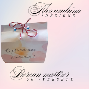 Borcan cu 50 de Versete � Cadou Special de Martisor - Artynos.ro