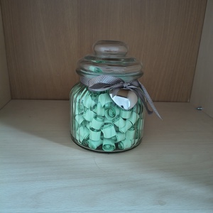 Borcan cu 100 mesaje de încurajare  - casă & stil de viață - decorațiuni de casă - decorațiuni de masă și rafturi - boluri decorative - Artynos.ro