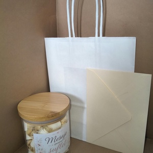 Cadou femeie � Borcan cu 100 de mesaje pentru suflet, scrisoare personalizată și pungă cadou - Artynos.ro