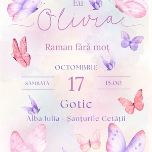 Invitatie Digitala Personalizata pentru Copii � Invitatie de Aniversare - Artynos.ro