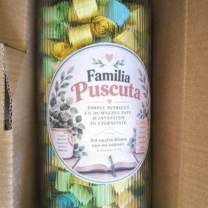 Borcan cu 700 de Mesaje Crestine pentru Familie � Cadou cu Credinta - Artynos.ro
