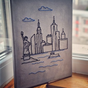 Tablou canvas New York, Casă & Stil de viață, Accesorii pentru decorat casa, Picturi murale, Tablouri/picturi pe pânză, Broderie, Pictură, ARTYNOS