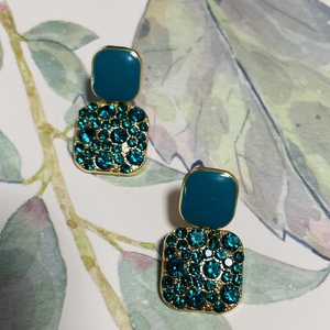 Cercei eleganti - accesorii nuntă - bijuterii mireasă - cercei mireasă - Artynos.ro