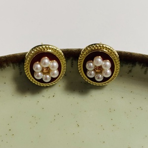 Cercei ovali vintage � eleganță cu suflet romantic  - accesorii nuntă - bijuterii mireasă - cercei mireasă - Artynos.ro