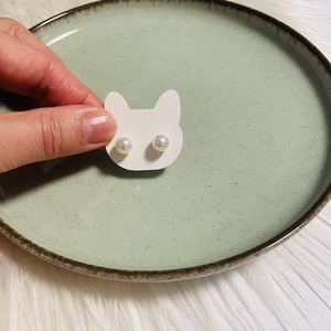 Cercei tip perlă- set 3 perechi - accesorii nuntă - bijuterii mireasă - cercei mireasă - Artynos.ro