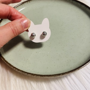 Cercei tip perlă � Set 3 perechi - accesorii nuntă - bijuterii mireasă - cercei mireasă - Artynos.ro