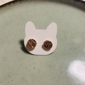 Cercei aurii - accesorii nuntă - bijuterii mireasă - cercei mireasă - Artynos.ro