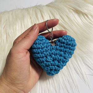  Breloc inima crosetata handmade, Genti si portofele, Accesorii genti, Breloc, , ARTYNOS