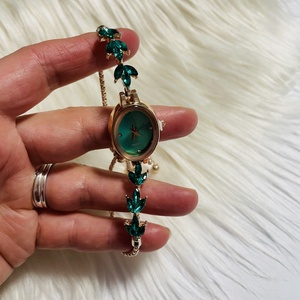 Ceas - verde smarald - bijuterii - ceasuri și curele - ceasuri - Artynos.ro