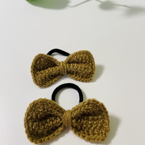 Elastic de păr handmade � eleganță în tonuri calde - îmbrăcăminte și modă - accesorii păr - elastic de păr - Artynos.ro