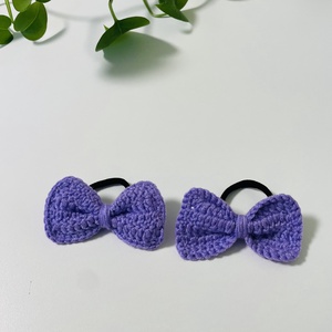 Elastic de păr handmade � delicatețe în tonuri de mov - îmbrăcăminte și modă - accesorii păr - elastic de păr - Artynos.ro