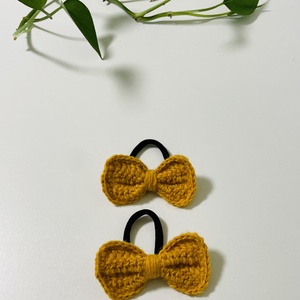 Elastic de păr handmade � accent cald și luminos - îmbrăcăminte și modă - accesorii păr - elastic de păr - Artynos.ro