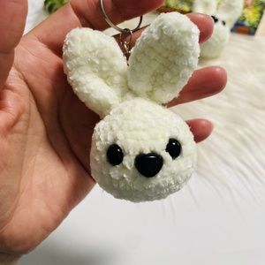 Breloc - iepuraș - genți și portofele - accesorii genți - breloc - Artynos.ro