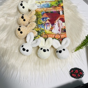 Breloc - iepuraș - genți și portofele - accesorii genți - breloc - Artynos.ro