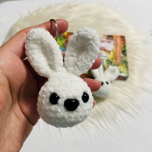 Breloc - iepuraș - genți și portofele - accesorii genți - breloc - Artynos.ro