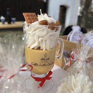 Caffe Latte - lumânare parfumată  - casă & stil de viață - lumânări, parfumuri, arome - ceară parfumată - Artynos.ro