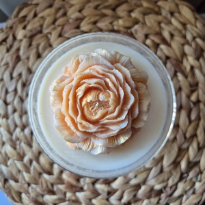 Martisor lumanare parfumata pahar prosecco - accessorii și unelte - materie primă mixtă - lumânare - Artynos.ro