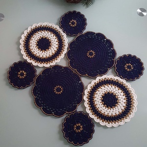 Aler de masa crosetat/Fata de masa crosetata, Casa & Stil de viata, Decoratiuni de casa, Decoratiuni de masa si rafturi, Fete de masa crosetate, Crosetat, ARTYNOS