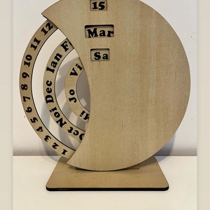 Blank Calendar Perpetuu pentru decorare cu puncte Mandala - casă & stil de viață - accesorii pentru decorat casa - decorațiuni cu tematică spirituală - mandala - Artynos.ro