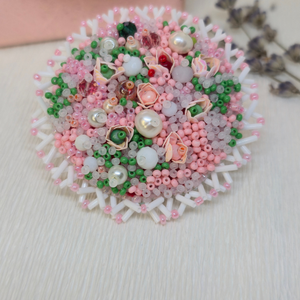 Broșă handmade  Blossom Bouquet Pin - bijuterii - broșă, insigne - insigne - Artynos.ro