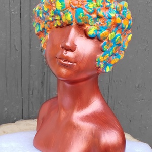 Vază ceramică  - arte vizuale și accesorii  - sculptură - sculpturi și figurine din ceramică - Artynos.ro