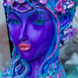 Vază din ceramică , Casă & Stil de viață, Accesorii pentru decorat casa, Suport de flori, Vaze, Aranjament de flori, Pictură, ARTYNOS