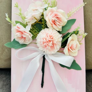 Masa de flori cu tranzitie de culoare 3D cu inscriptie pentru ziua de nastere, onomastica sau dragoste!, , , ARTYNOS