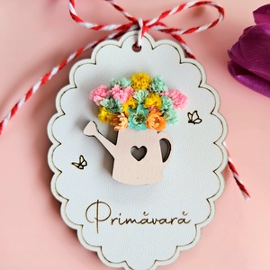 Mărțișor cu detaliu Stropitoare  - bijuterii - mărțișor - Artynos.ro