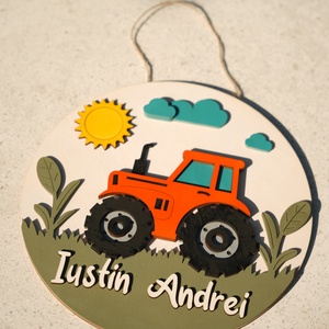 Placheta decorativa cu nume, Decor de sarbatori, Decoratiuni de Paste, Alte creatii de Paste, Gravare, pirogravura, Pictura, ARTYNOS