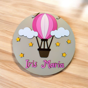 Plachetă decorativă cu nume - decor de sărbători - decorațiuni de paște - alte creații de paște - Artynos.ro