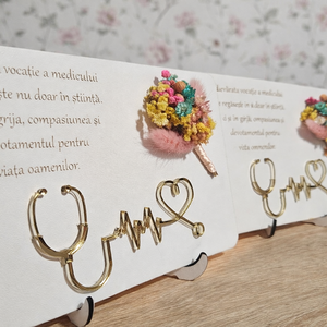 Plachetă decorativă Medic - casă & stil de viață - decorațiuni de casă - decorațiuni de pereți - placă decorativă - Artynos.ro