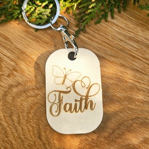 Breloc Faith, Genti si portofele, Accesorii genti, Breloc, Gravare, pirogravura, ARTYNOS