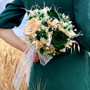 Buchet de mireasă  - accesorii nuntă - buchet mireasă  - Artynos.ro