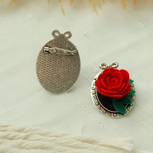 Rose petals  Broșă , Bijuterii, Broșă, insigne, Insigne, Cusătură, ARTYNOS