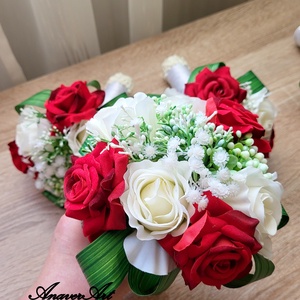 Buchet pentru domnisoare de onoare - accesorii nuntă - buchet mireasă  - Artynos.ro
