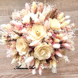 Buchet de Mireasa/Nasa - accesorii nuntă - materiale decor pentru nuntă - lumânări de nuntă și suport lumânări - Artynos.ro