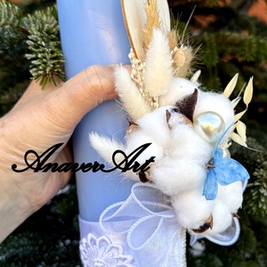 Lumanare botez pentru baietel - jucării și echipamente pentru copii - daruri de botez - Artynos.ro