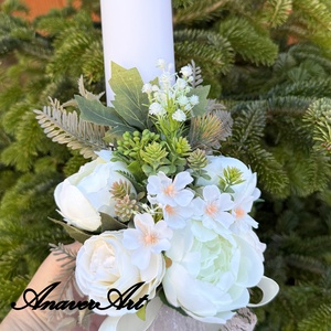 Lumanare de cununie Lumanare nunta - accesorii nuntă - materiale decor pentru nuntă - lumânări de nuntă și suport lumânări - Artynos.ro