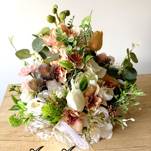 Aranjament de primavara - decor de sărbători - decorațiuni de paște - decor masă de paște - Artynos.ro