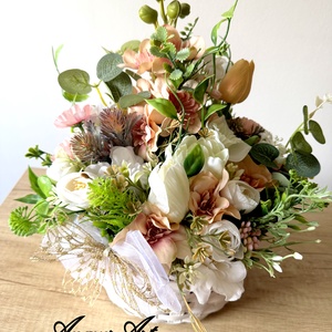 Aranjament de primavara - decor de sărbători - decorațiuni de paște - decor masă de paște - Artynos.ro