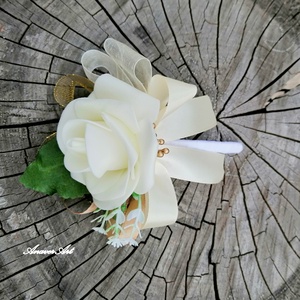 Cocarde nunta /Bratari nunta - accesorii nuntă - materiale decor pentru nuntă - decorațiuni nuntă - Artynos.ro