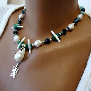 Metamorfoze, Bijuterii, Coliere, Coliere din perle, Broderie, Confectionarea bijuteriilor, ARTYNOS