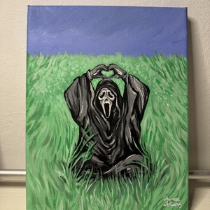 Tablou pictat Ghostface  - Artynos.ro