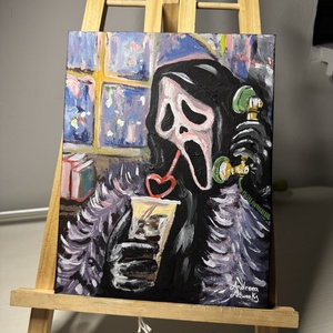 Tablou canvas Scream - casă & stil de viață - decorațiuni de casă - picturi murale - tablouri/picturi pe pânză - Artynos.ro