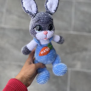 Iepuras crosetat , Jucarii si echipamente pentru copii, Plusuri, Papusa crosetata, papusa de plus, , ARTYNOS