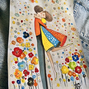 Tablou pictură Love in Color - casă & stil de viață - decorațiuni de casă - picturi murale - tablouri/picturi pe pânză - Artynos.ro