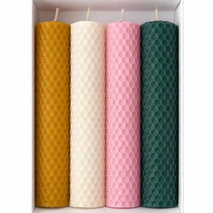 Set lumanari din foi de ceara naturala - Colectia Emotii - Artynos.ro