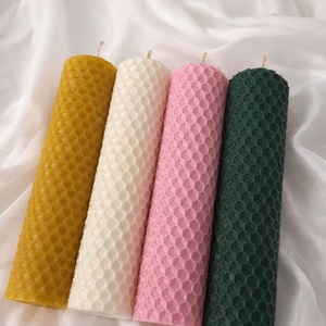 Set lumanari din foi de ceara naturala - Colectia Emotii - casă & stil de viață - lumânări, parfumuri, arome - lumânări artizanale - Artynos.ro