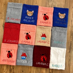 Prosop de mâini personalizat brodat - casă & stil de viață - accesorii baie - prosoape - Artynos.ro