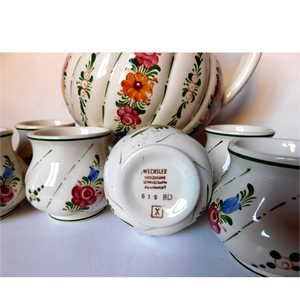 Set frumos de ceramică Wechsler din Austria - casă & stil de viață - echipamente de bucătărie - accesorii de servire - pahare de vin - Artynos.ro